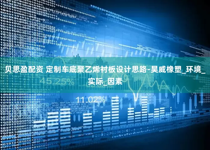 贝思盈配资 定制车底聚乙烯衬板设计思路-昊威橡塑_环境_实际_因素