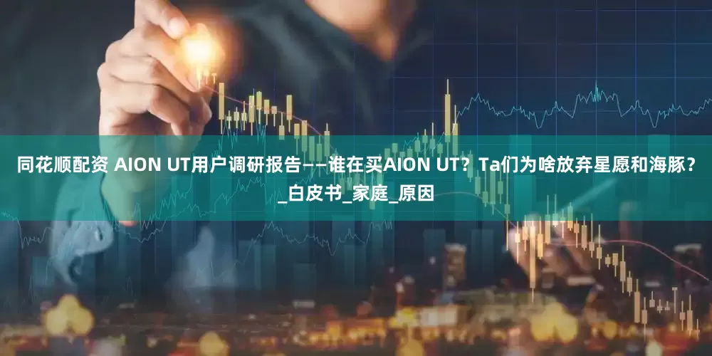 同花顺配资 AION UT用户调研报告——谁在买AION UT？Ta们为啥放弃星愿和海豚？_白皮书_家庭_原因